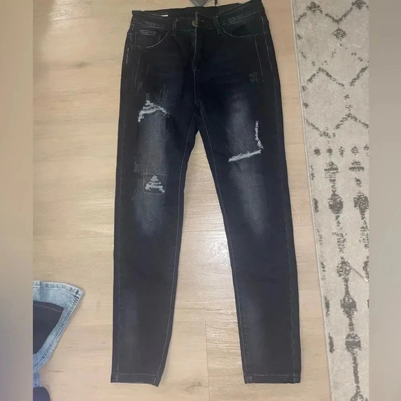 MENS B33 INSPIRED ALVARO RELAXED FIT PREMIUM DENIM  NO.33
DARK WASH 28x32 - Picture 2 of 15